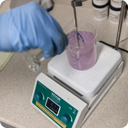 liquid manufacturing process