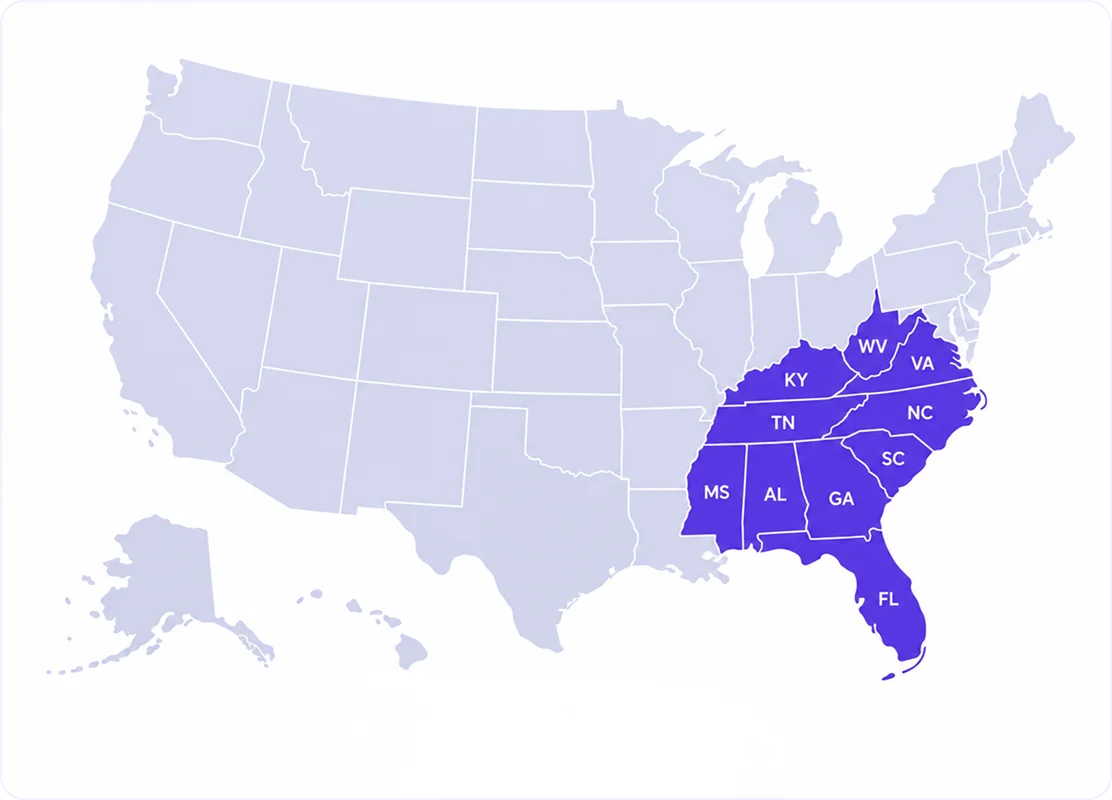 Southeast