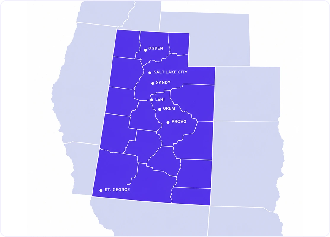 Utah Cities and Counties