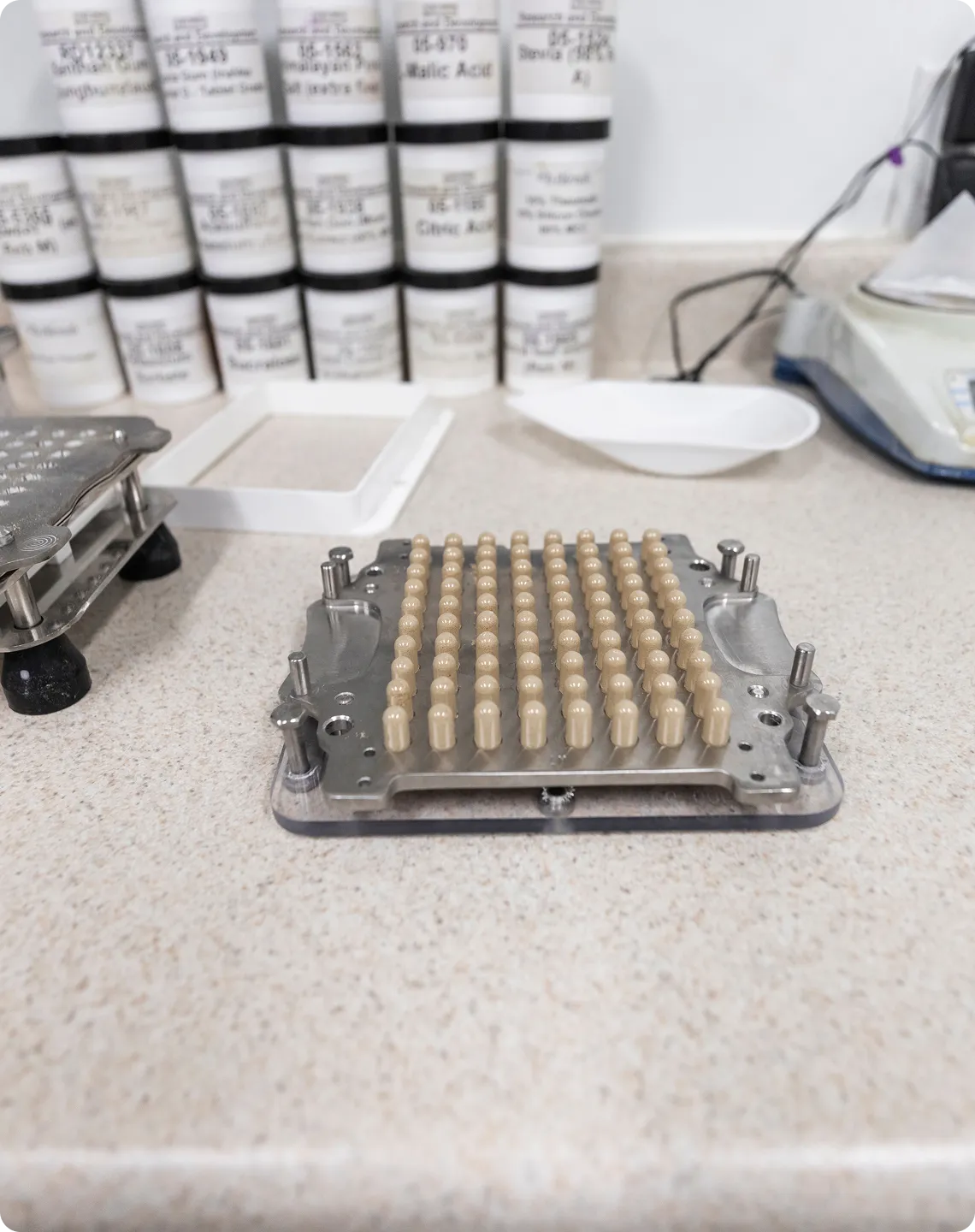 supplement capsule development samples