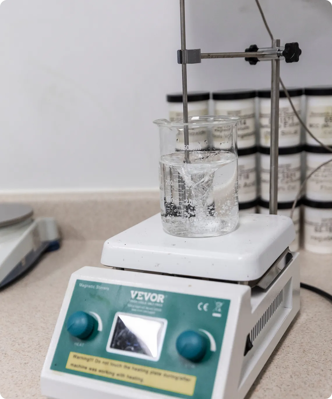 supplement formulation lab